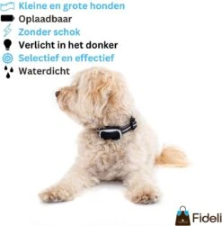 Fideli Anti Blafband - Zonder Schok - Grote En Kleine Honden - Oplaadbaar - LED Verlichte Band -Hondenartikelen Serie Winkel 1182x1200 5