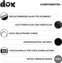 DDOXX Borstharnas Air Mesh, Step-In, Reflecterend | Vele Kleuren | Voor Kleine, Middelgrote En Middelgrote Honden | Hondenharnas Hond Kat Puppy | Kattenharnas Puppy Harnas | Zwart, M 20 DDOXX Borstharnas Air Mesh, Step-In, Reflecterend | Vele Kleuren | Voor Kleine, Middelgrote En Middelgrote Honden | Hondenharnas Hond Kat Puppy | Kattenharnas Puppy Harnas | Zwart, M -Hondenartikelen Serie Winkel 1184x1200 11
