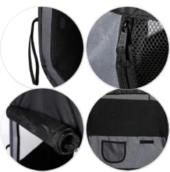 Meisterpet - XXL Opvouwbare Puppyren - 130 X 130 X 60 Cm - Met Gratis Dieren Verzorging Set T.w.v. €19.99 -Hondenartikelen Serie Winkel 1187x1200 14