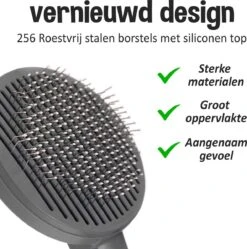 Pakeway Kattenborstel – Hondenborstel – Haarverwijderaar Voor Huisdieren – Kattenkam - Kortharig - Langharig - Inclusief Ebook! -Hondenartikelen Serie Winkel 1188x1200 6