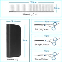 Nobleza Vachtscharen En Kam Set - Scharen Set - Vachtverzorging Set - Scharen Set Voor Honden En Katten 10 Nobleza Vachtscharen En Kam Set - Scharen Set - Vachtverzorging Set - Scharen Set Voor Honden En Katten -Hondenartikelen Serie Winkel 1189x1200 4