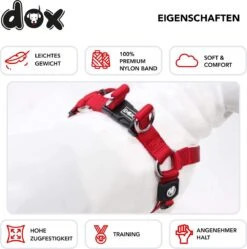DDOXX Hondenharnas Nylon, Step-In, Verstelbaar, Uitbraakbestendig | Voor Kleine, Middelgrote & Grote Honden | Borstharnas Hond Kat Puppy Auto | Puppy Harnas Kat Harnas | Rood, S 13 DDOXX Hondenharnas Nylon, Step-In, Verstelbaar, Uitbraakbestendig | Voor Kleine, Middelgrote & Grote Honden | Borstharnas Hond Kat Puppy Auto | Puppy Harnas Kat Harnas | Rood, S -Hondenartikelen Serie Winkel 1190x1200 13