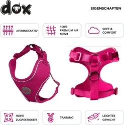 DDOXX Hondenharnas, Reflecterend, Verstelbaar, Breakaway | Borstharnas Voor Klein, Middelgroot | Hondenharnas Hond Kat Puppy Auto | Kattenharnas Puppy Harnas | Roze Roze, S 17 DDOXX Hondenharnas, Reflecterend, Verstelbaar, Breakaway | Borstharnas Voor Klein, Middelgroot | Hondenharnas Hond Kat Puppy Auto | Kattenharnas Puppy Harnas | Roze Roze, S -Hondenartikelen Serie Winkel 1190x1200 15