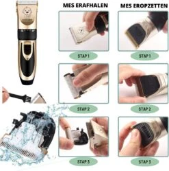 Thuys Hondentondeuse Set Voor Dikke Vacht - Tondeuse Set Voor Honden Draadloos - Set Voor Langharige Honden Met 4 Opzetstukken -Hondenartikelen Serie Winkel 1190x1200 7