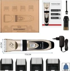 LifeGoods Hondentondeuse - Voor Katten En Honden - Complete Set - 5 Standen - Draadloos - Oplaadbaar - Goud/Zwart 14 LifeGoods Hondentondeuse - Voor Katten En Honden - Complete Set - 5 Standen - Draadloos - Oplaadbaar - Goud/Zwart -Hondenartikelen Serie Winkel 1190x1200 8