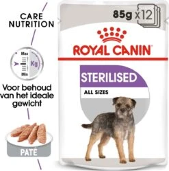 Royal Canin Ccn Sterilised Wet - Hondenvoer - 12x85 G -Hondenartikelen Serie Winkel 1191x1200 1
