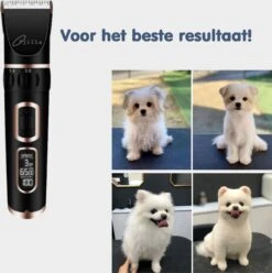Tjilla Professionele Dieren/honden Tondeuse Set Extra Krachtig - Honden Trimmer - Lang Of Kortharige Huisdieren Katten & Honden - Draadloos - Weinig Geluid -Hondenartikelen Serie Winkel 1194x1200 6