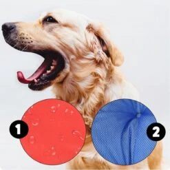 Ecco - Honden- En Kattenbed Met Kussen | Binnenmaat: 130x100 / Buitenmaat: 145x115cm - Beige / Zwart -Hondenartikelen Serie Winkel 1199x1200 10