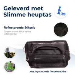 Canicross Looplijn Hond Met Heupriem Voor Hardlopen - Elastische Handsfree Hondenriem - Honden Trainingslijn - 150/200cm - Blauw -Hondenartikelen Serie Winkel 1199x1200 27