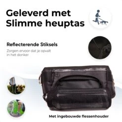 Canicross Looplijn Hond Met Heupriem Voor Hardlopen - Elastische Handsfree Hondenriem - Honden Trainingslijn - 150/200cm - Grijs -Hondenartikelen Serie Winkel 1199x1200 28