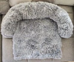 Kussen Voor Hond Of Meerdere Katten | Fluffy Dierenkussen Van Pluche | Kat | Bank | Mand | Hondenmand Of Kattenmand | Hondendeken & Bankbeschermer Max. 20 Kg | Donkergrijs | Maat L -Hondenartikelen Serie Winkel 1200x1012 1