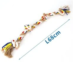 Nobleza Hondentouw - Speeltouw Hond - Flostouw Hond - Trektouw Hond - Lang - Geknoopt 11 Nobleza Hondentouw - Speeltouw Hond - Flostouw Hond - Trektouw Hond - Lang - Geknoopt -Hondenartikelen Serie Winkel 1200x1017 4