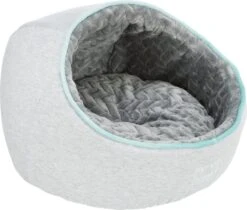 Trixie Hondenmand Iglo Junior Lichtgrijs / Mintgroen - 40X40X27 CM -Hondenartikelen Serie Winkel 1200x1019