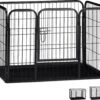 Relaxdays Puppyren - Hondenren - Puppykennel - Konijnenren - Bodem - Metaal - Div. Grootte - M -Hondenartikelen Serie Winkel 1200x1034 3