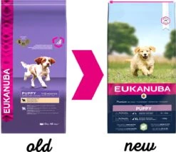 Eukanuba Dog Puppy & Junior - All Breeds - Lamb & Rice - 12 Kg -Hondenartikelen Serie Winkel 1200x1037