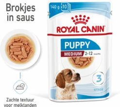 Royal Canin Shn Medium Puppy Pouch - Hondenvoer - 10 X 140 G -Hondenartikelen Serie Winkel 1200x1067 3