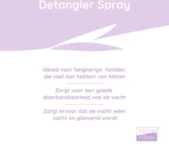 Greenfields Anti-Klit Spray Voor Honden - Ideaal Voor Honden Met Lange Of Krullende Vacht - 270 Ml -Hondenartikelen Serie Winkel 1200x1067 6