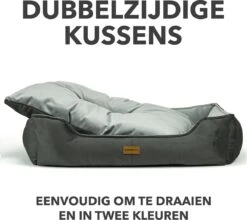 Primeplus Grote Hondenmand XL - Grijs - 100x80x20 CM - Orthopedische Hondenmanden - Hondenkussen -Hondenartikelen Serie Winkel 1200x1071 5