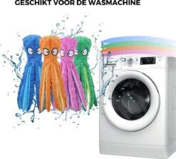 VEDIC® - Octopus Honden Knuffel Set Van 4 - Piepspeelgoed - Geen Vulling - 32CM - Groen/Blauw/Oranje/Roze -Hondenartikelen Serie Winkel 1200x1084 5