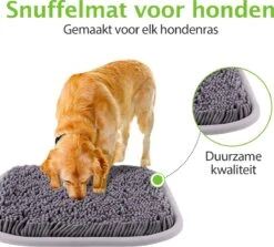 SNOOTS - Snuffelmat Hond - Snuffelmatten Voor Hond En Puppy - Honden Speelgoed Intelligentie - Agility Voor De Hond - Hondentraining - Denkspel Hond - Wasbaar Incl. Zuignappen -Hondenartikelen Serie Winkel 1200x1085 5