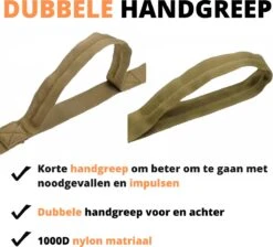 Always Prepared © Pro K9 Complete Set – Anti Trek Tuig – Honden Harnas – Y Tuig Hond – Trainings Riem – Best Getest 2022 – Halsband Hond – Middel En Grote Hond – Honden Tuigje – Harnas Hond – Veiligheidstuig – 450KG Anti Trek Test – Combi Deal -Hondenartikelen Serie Winkel 1200x1088 6