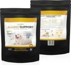 DOG OPTIMAL ALLERGY SUPPORT 90 Stuks - Allergie - Honden - Hondensnacks - Hondenkoekjes - Hondensupplementen - Honden - Puppy - Hondenvoeding - Weerstand - Supplement -Hondenartikelen Serie Winkel 1200x1099