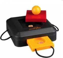 Trixie Dogtoy Dog Activity Strategy Game Gamble Box - Piepend Speelgoed - 15cm X 15cm X 9cm - Zwart/rood/oranje -Hondenartikelen Serie Winkel 1200x1104 5