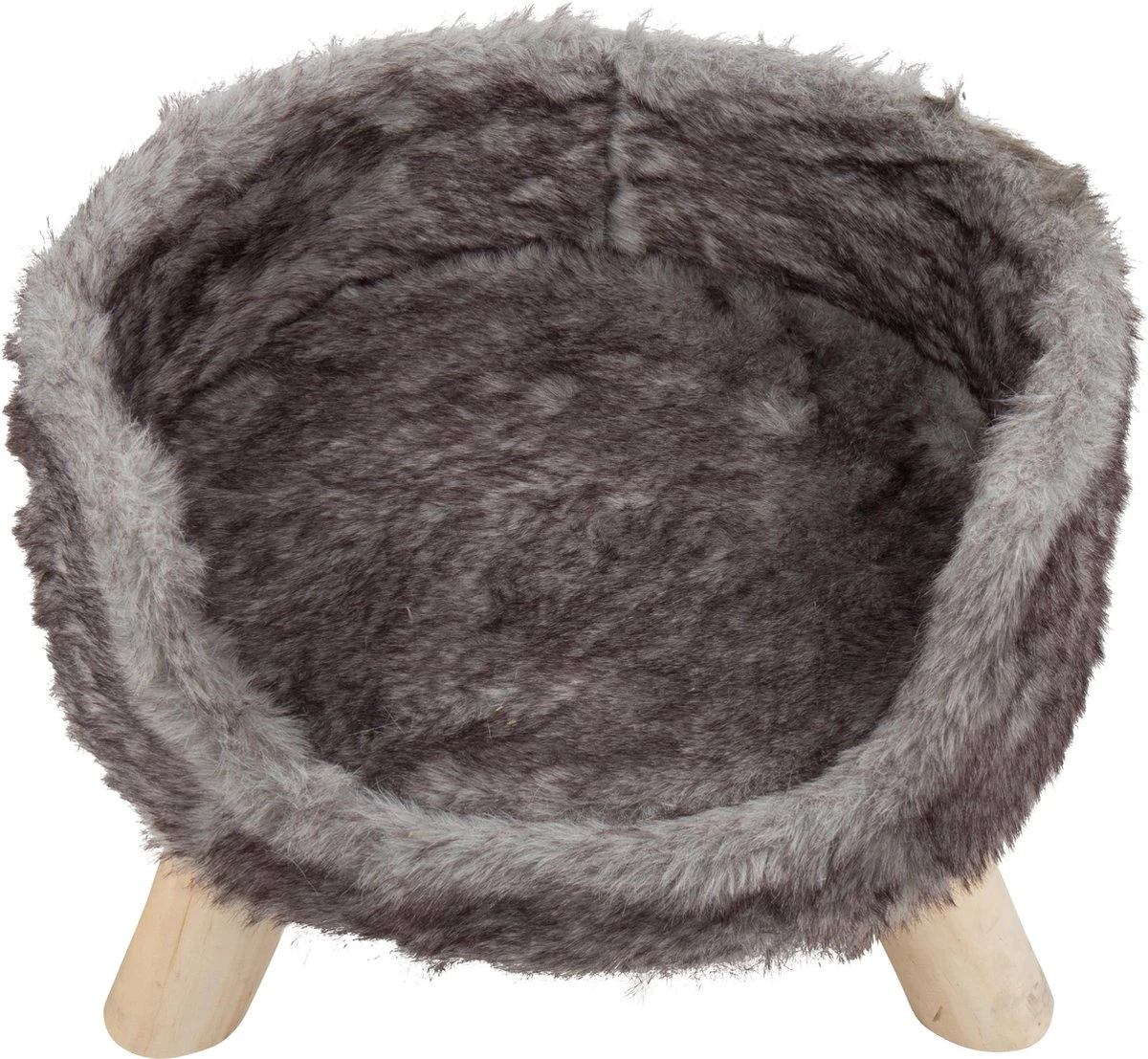 District 70 NORDIC - Luxe Kattenmand Op Pootjes - 40x30x25cm In Silver - Silver 4 District 70 NORDIC - Luxe Kattenmand Op Pootjes - 40x30x25cm In Silver - Silver - Afbeelding 2