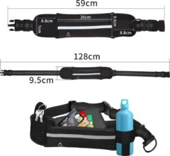 Nobleza Jogging Heupgordel Met Hondenriem 42UOY - Looplijn Met Heupriem Voor Honden -Hondenartikelen Serie Winkel 1200x1109 3