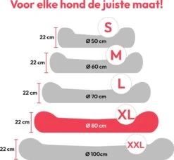 Snoozle Hondenmand - Zacht En Luxe Hondenkussen - Wasbaar - Fluffy - Hondenmanden - 80cm - Grijs -Hondenartikelen Serie Winkel 1200x1110 1