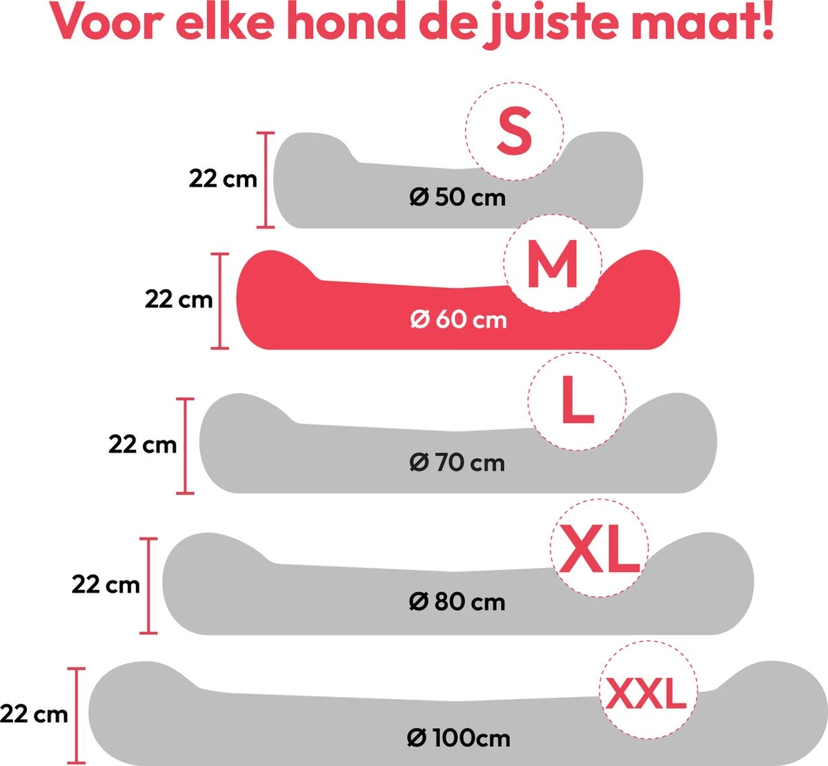 Snoozle Donut Hondenmand - Zacht En Luxe Hondenkussen - Wasbaar - Fluffy - Hondenmanden - 60cm - Grijs 10 Snoozle Donut Hondenmand - Zacht En Luxe Hondenkussen - Wasbaar - Fluffy - Hondenmanden - 60cm - Grijs - Afbeelding 8
