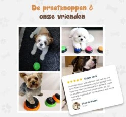 Praatknop Hond – Set Van 4 - Honden Speelgoed – Honden Training – Dogbuttons – Huisdier – Puppy Training - Hondenspeelgoed Intelligentie - Hond Opvoeden 23 Praatknop Hond – Set Van 4 - Honden Speelgoed – Honden Training – Dogbuttons – Huisdier – Puppy Training - Hondenspeelgoed Intelligentie - Hond Opvoeden -Hondenartikelen Serie Winkel 1200x1113 12