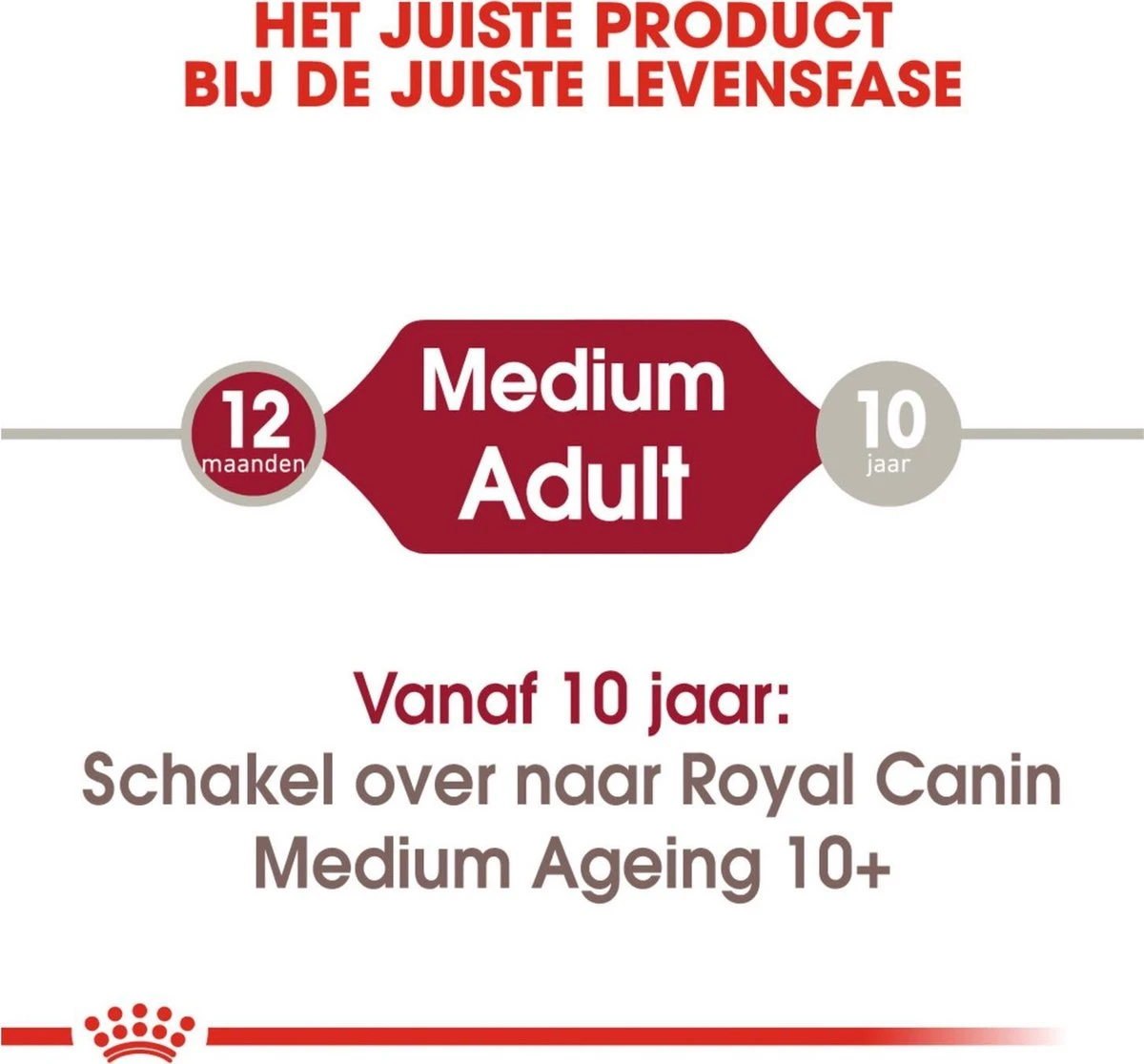 Royal Canin Shn Medium Adult Pouch - Hondenvoer - 10 X 140 G 3 Royal Canin Shn Medium Adult Pouch - Hondenvoer - 10 X 140 G - Afbeelding 2