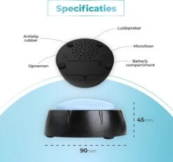 KENN® Hondenpraatknoppen - 6 Stuks - Inclusief Speelmatten - Dog Buttons - Hondenspeelgoed - Opneembare Praatknoppen - Hondentraining - Interactief Hondenspeelgoed -Hondenartikelen Serie Winkel 1200x1123 18