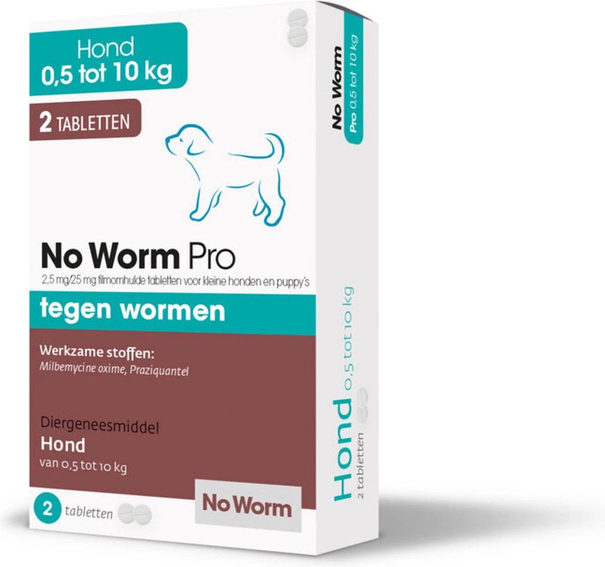 Emax Exil No Worm Pro - Puppy - 2 Tabletten 3 Emax Exil No Worm Pro - Puppy - 2 Tabletten