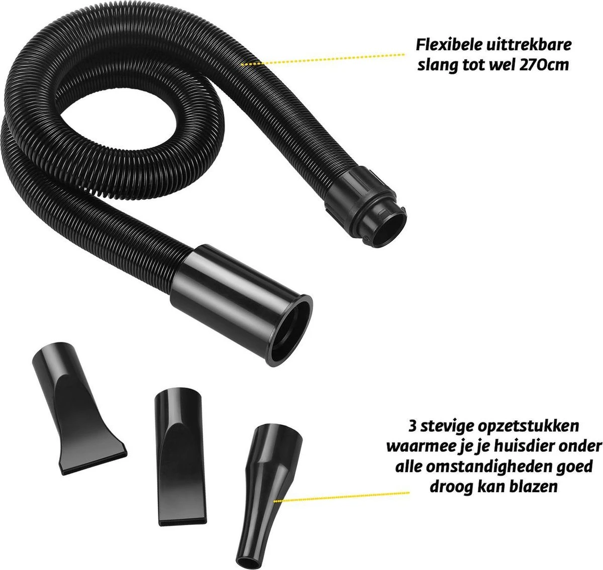 Gridbyt Professionele Hondenföhn – Waterblazer Voor Honden – Voor Een Mooie Vacht – Wit 9 Gridbyt Professionele Hondenföhn – Waterblazer Voor Honden – Voor Een Mooie Vacht – Wit - Afbeelding 7