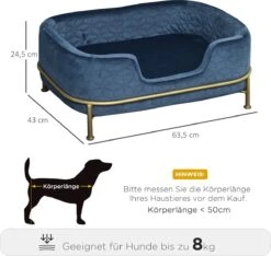 PawHut Hondenbank Met Rugleuning Huisdierenbank Met Metalen Poten Hondenbed Kattenbank D04-157 12 PawHut Hondenbank Met Rugleuning Huisdierenbank Met Metalen Poten Hondenbed Kattenbank D04-157 -Hondenartikelen Serie Winkel 1200x1138 3