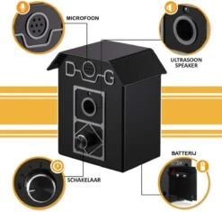 Merkloos Barky® Anti Blaf Apparaat Honden Ultrasoon Hondentrainer Incl Batterij - Anti Blafband Alternatief Veilig & Diervriendelijk - Dog Anti Bark Control -Hondenartikelen Serie Winkel 1200x1140 15