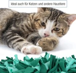 Bella & Balu Snuffelmat Voor Honden (45 X 30 Cm) - Het Snuffelmatten Dient Als Interactief Zoekspel, Bevordert Het Natuurlijk Zoeken Naar Voedsel En Traint De Reukzin Van Uw Hond (Groen) -Hondenartikelen Serie Winkel 1200x1142 21