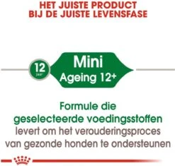 Royal Canin Shn Mini Ageing 12plus Pouch - Hondenvoer - 12x85 G -Hondenartikelen Serie Winkel 1200x1143