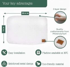 Pfotenolymp® Premium Window Baars/Krabmat Voor Katten Bij Het Raam - Vensterbank/Kattenbank Voor De Vensterbank - Zit/Ligstoel Voor Katten -Hondenartikelen Serie Winkel 1200x1146 41