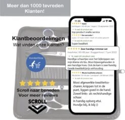 VoordeelShop 7-Delige Huisdier Knipset Met Etui - Trimmen Hond - Honden Schaar - Effileerschaar Hond - Huisdier Trimmer - Huisdier Knippen - Knipschaar Haar - Haar Schaar - Kapper - Kapperset - Scharenset -Hondenartikelen Serie Winkel 1200x1146 47