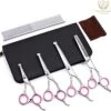 Professionele Hondenscharen Set - Extra Veilige Grooming Set - Trimscharen Voor Honden - Knipschaar - Effileerschaar / Uitdunschaar - Gebogen Schaar Met Ronde Punt - Precisieschaar - Hondenverzorging - Inclusief Kam, 2 Haarclips En Luxe Opbergdoos -Hondenartikelen Serie Winkel 1200x1146 48