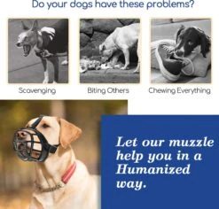 Nobleza Muilkorf Hond - Snuitomtrek 33 - Maat L - Zwart -Hondenartikelen Serie Winkel 1200x1147 14