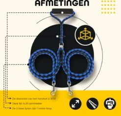 KCMultisupplies Dubbele Hondenriem Voor 2 Honden - Duo Hondenlijn Voor Hond - 120cm - Hondenleiband Riem 12 KCMultisupplies Dubbele Hondenriem Voor 2 Honden - Duo Hondenlijn Voor Hond - 120cm - Hondenleiband Riem -Hondenartikelen Serie Winkel 1200x1147 19