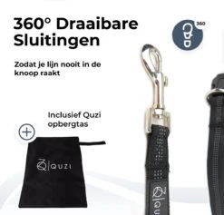 Canicross Looplijn Hond Met Heupriem Voor Hardlopen - Elastische Handsfree Hondenriem - Honden Trainingslijn - 150/200cm - Grijs -Hondenartikelen Serie Winkel 1200x1150 18