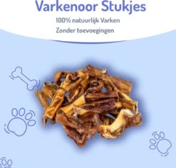 Animalgoods Gedroogde Snacks - Hondensnack - Varken - Varkensoorstukjes - 500 Gram - Hondensnacks - Honden - Snacks -Hondenartikelen Serie Winkel 1200x1150 4