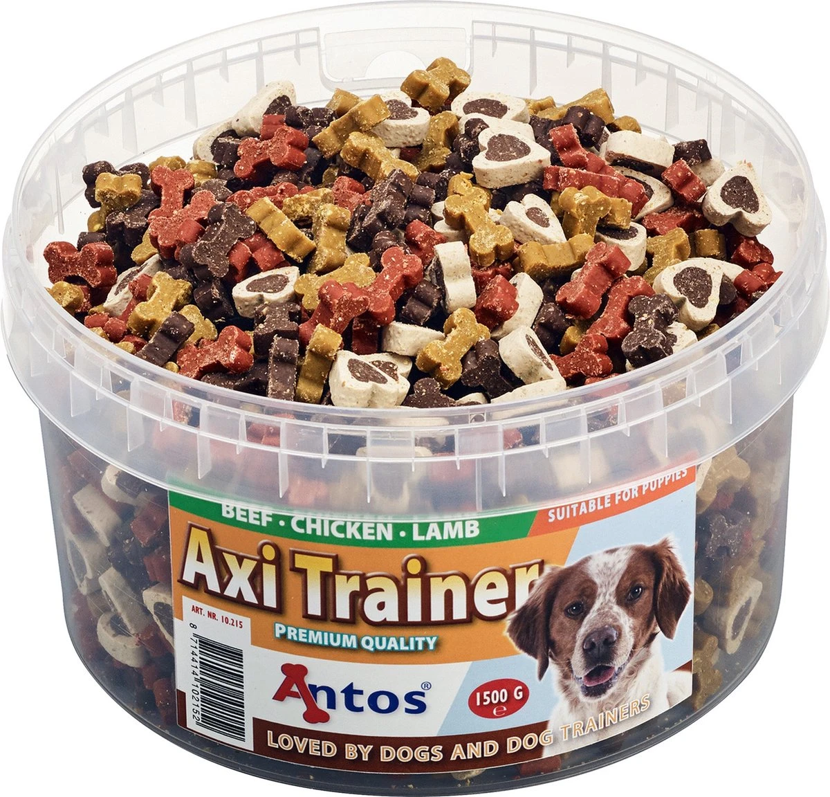 Antos Axi Trainer - Hondensnacks - Kip Lam Rund 1500 G 3 Antos Axi Trainer - Hondensnacks - Kip Lam Rund 1500 G