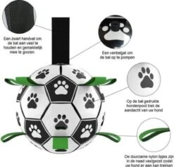 Honden Speelgoed Bal Voetbal Extra Sterk Met Handvaten Hondenbal 15cm -Hondenartikelen Serie Winkel 1200x1152 12