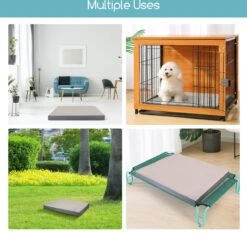 Nobleza Orthopedische Hondenkussen Wasbaar - Hondenbed - Maat L: 90 X 70 X 8 Cm - Grijs -Hondenartikelen Serie Winkel 1200x1152 3